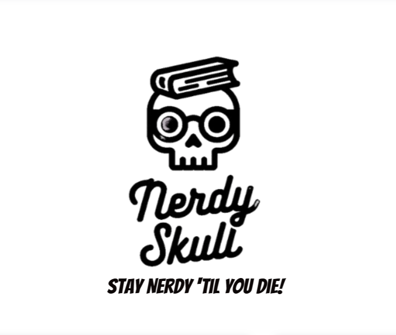 Nerdy Skull Puzzle Books